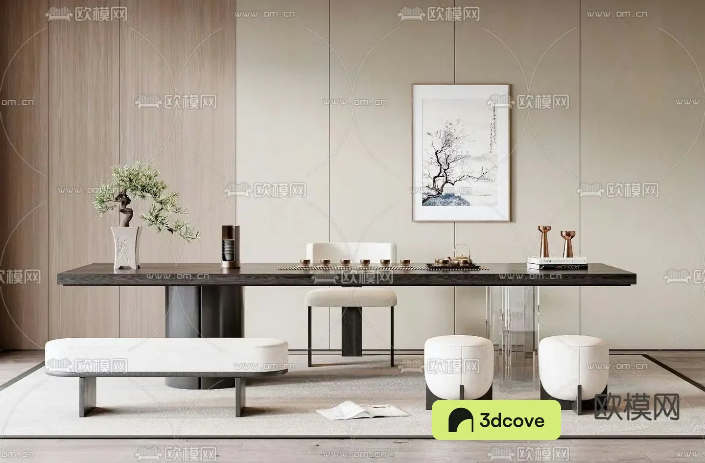 New Chinese tea table