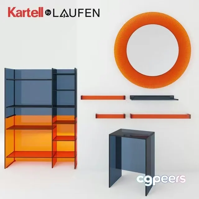 3ds Max Free – KARTEL by LAUFEN ACCESSORIES SET