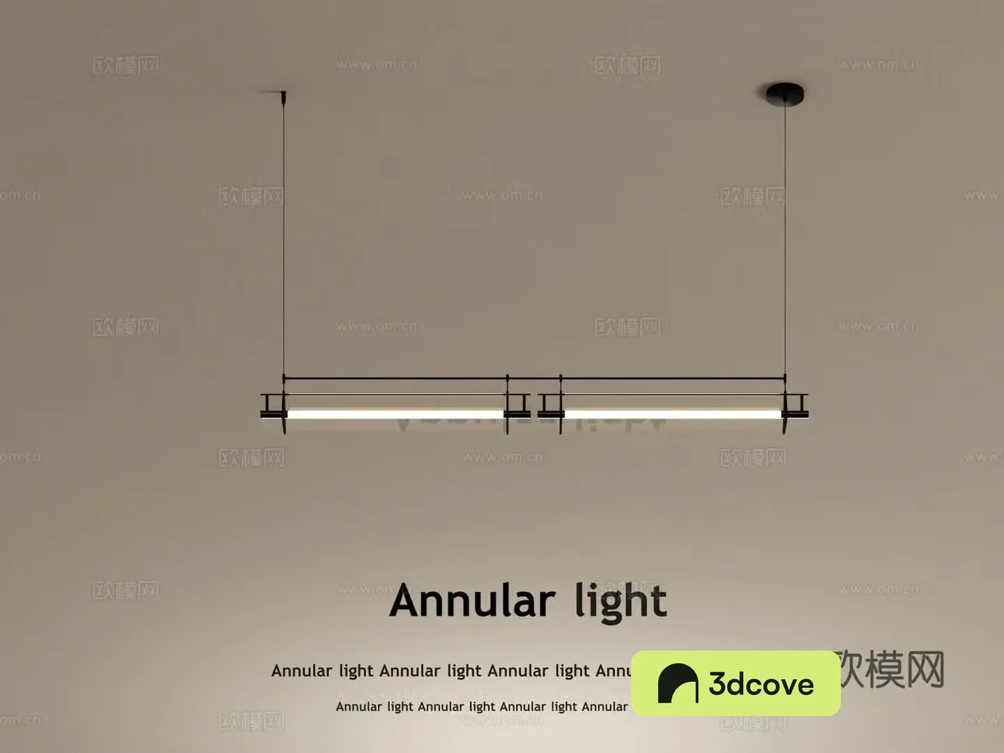 Modern minimalist chandelier restaurant chandelier
