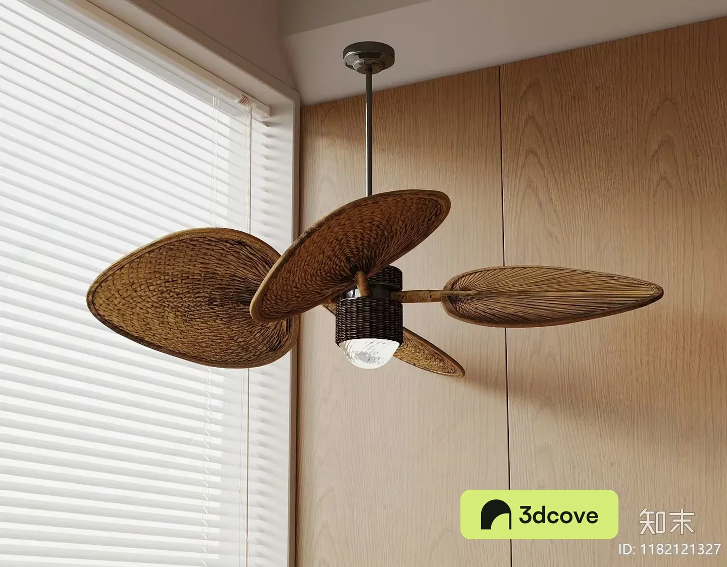 Wooden Light Fixture