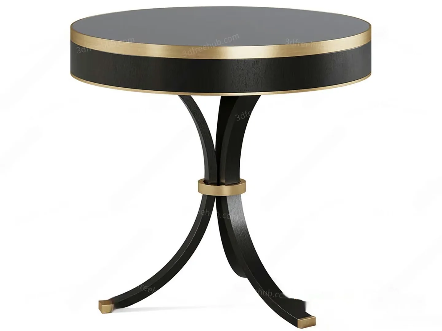A Round Table 3D Model – 23303 – VRAY Render