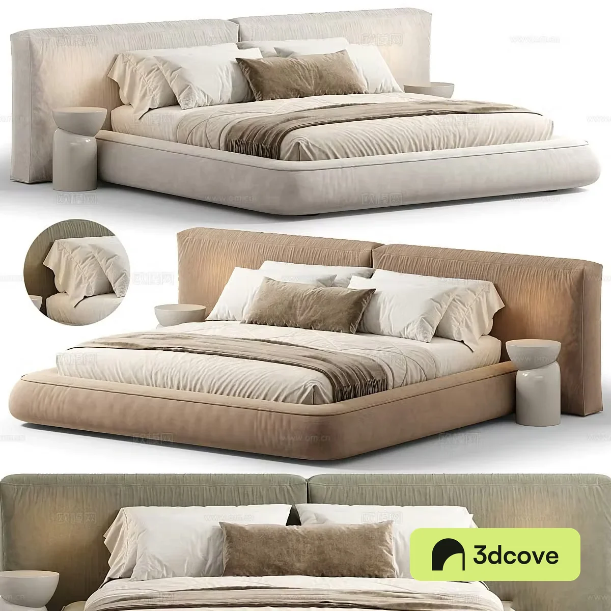 Modern Italian MARTINI Double Bed