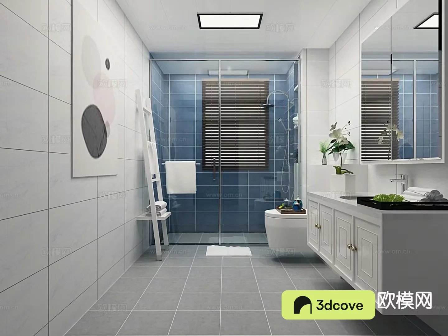 modern bathroom toilet