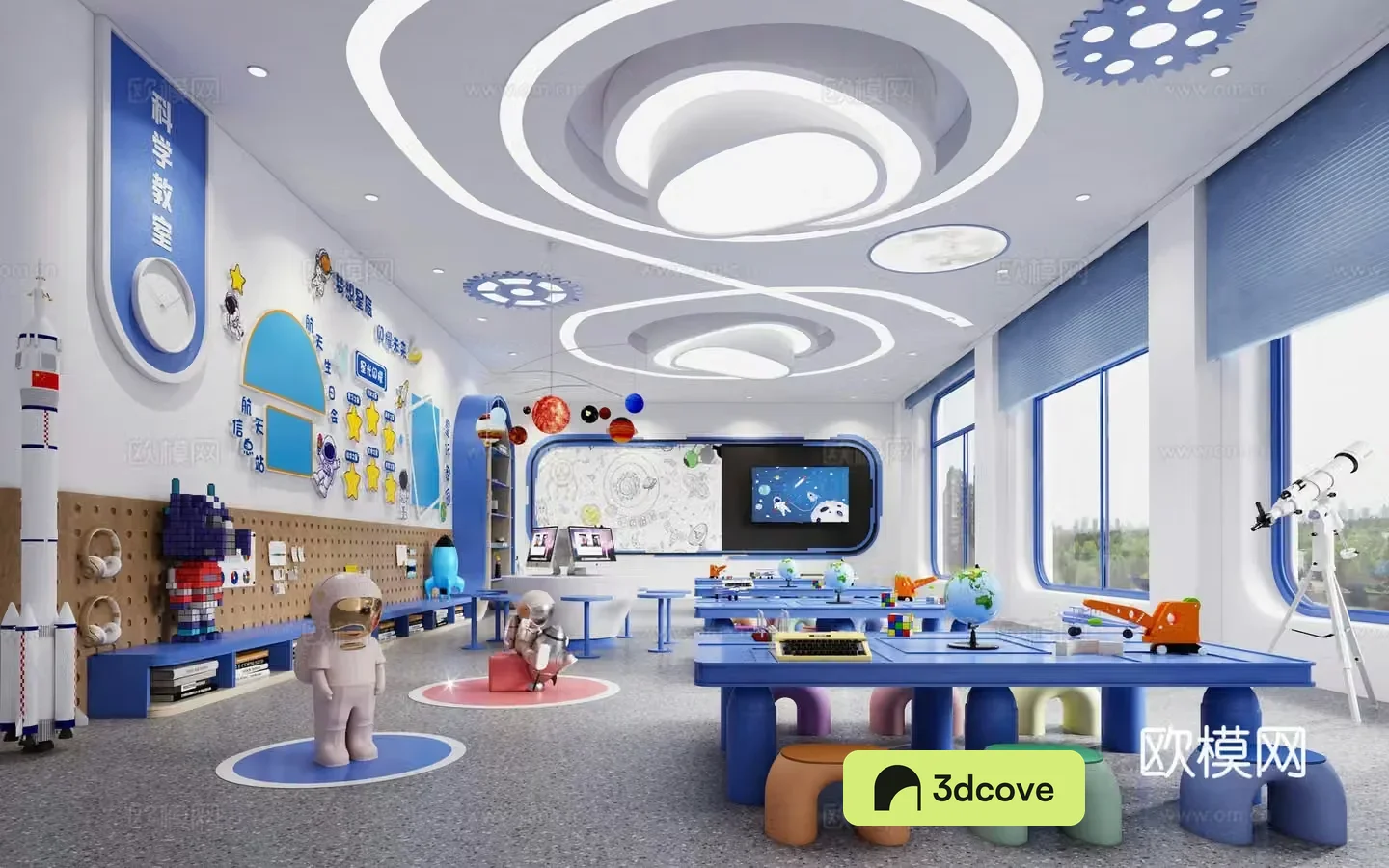 Children’s Science and Technology Classroom Science Maker Laboratory Classroom Primary and Secondary School Science Classroom Science Intelligence