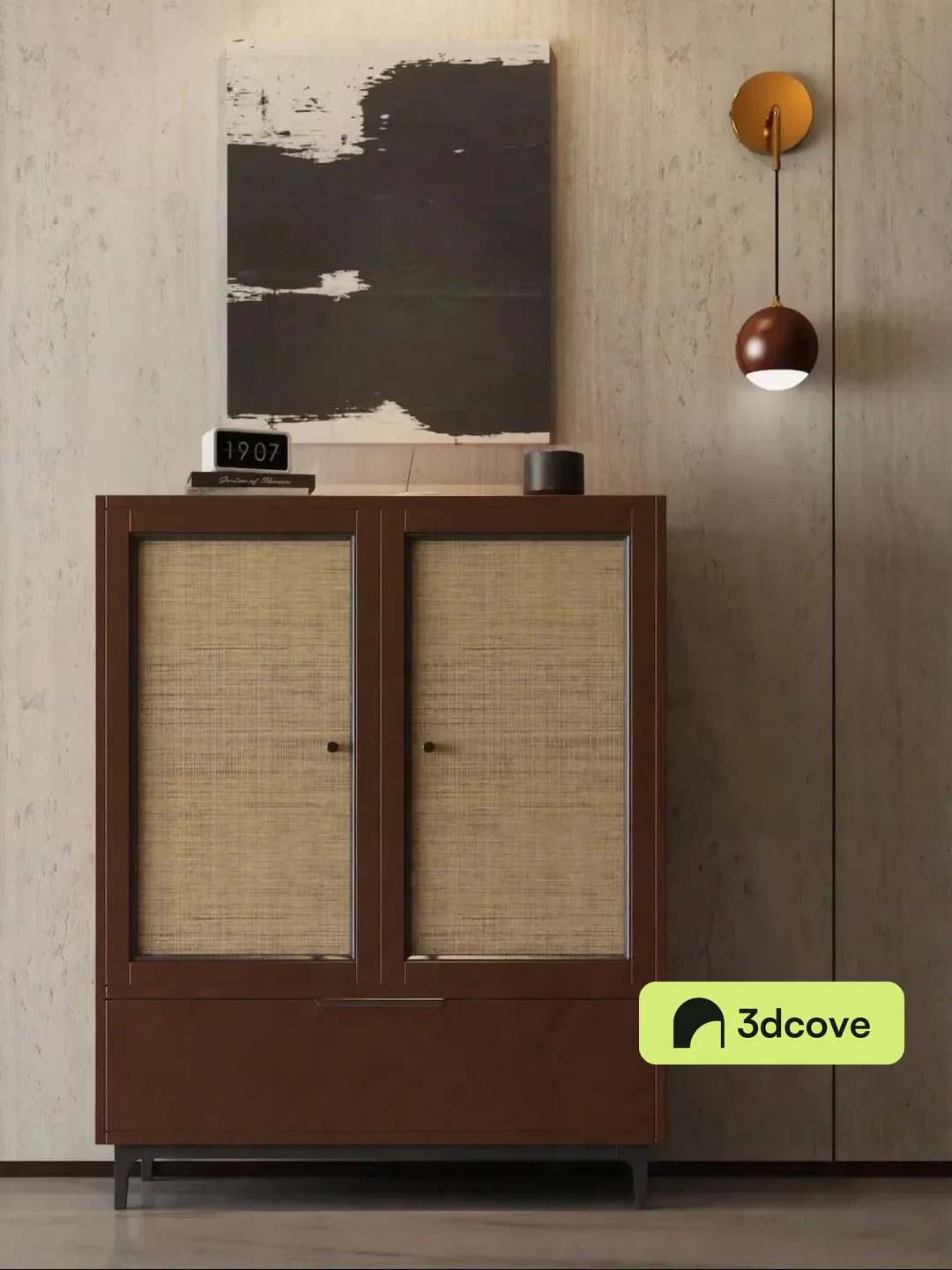 Modern Brown Cabinet