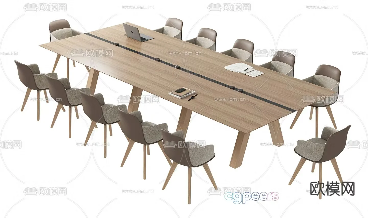 Conference table 3d model