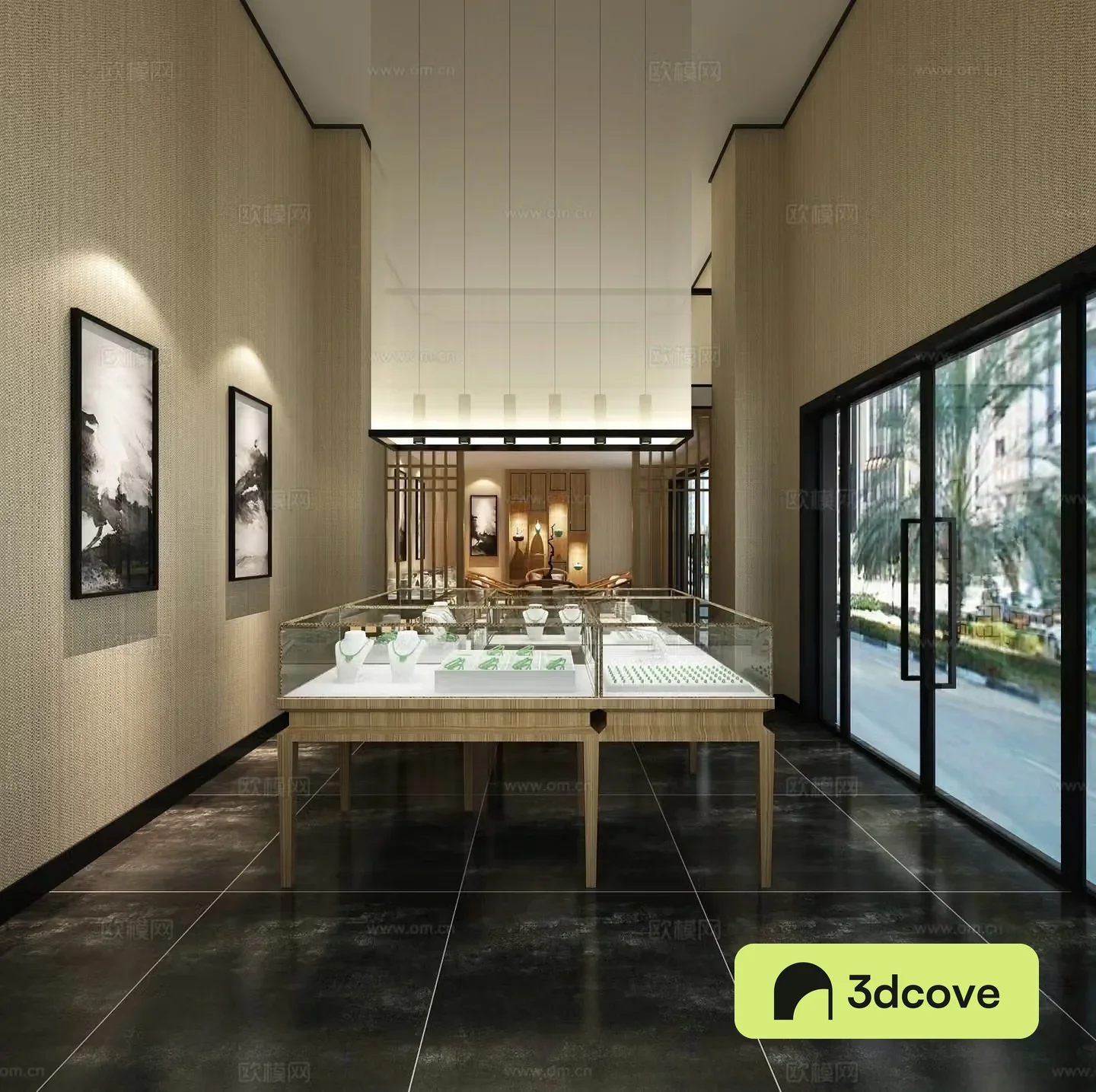New Chinese Jade Shop Jewelry Shop