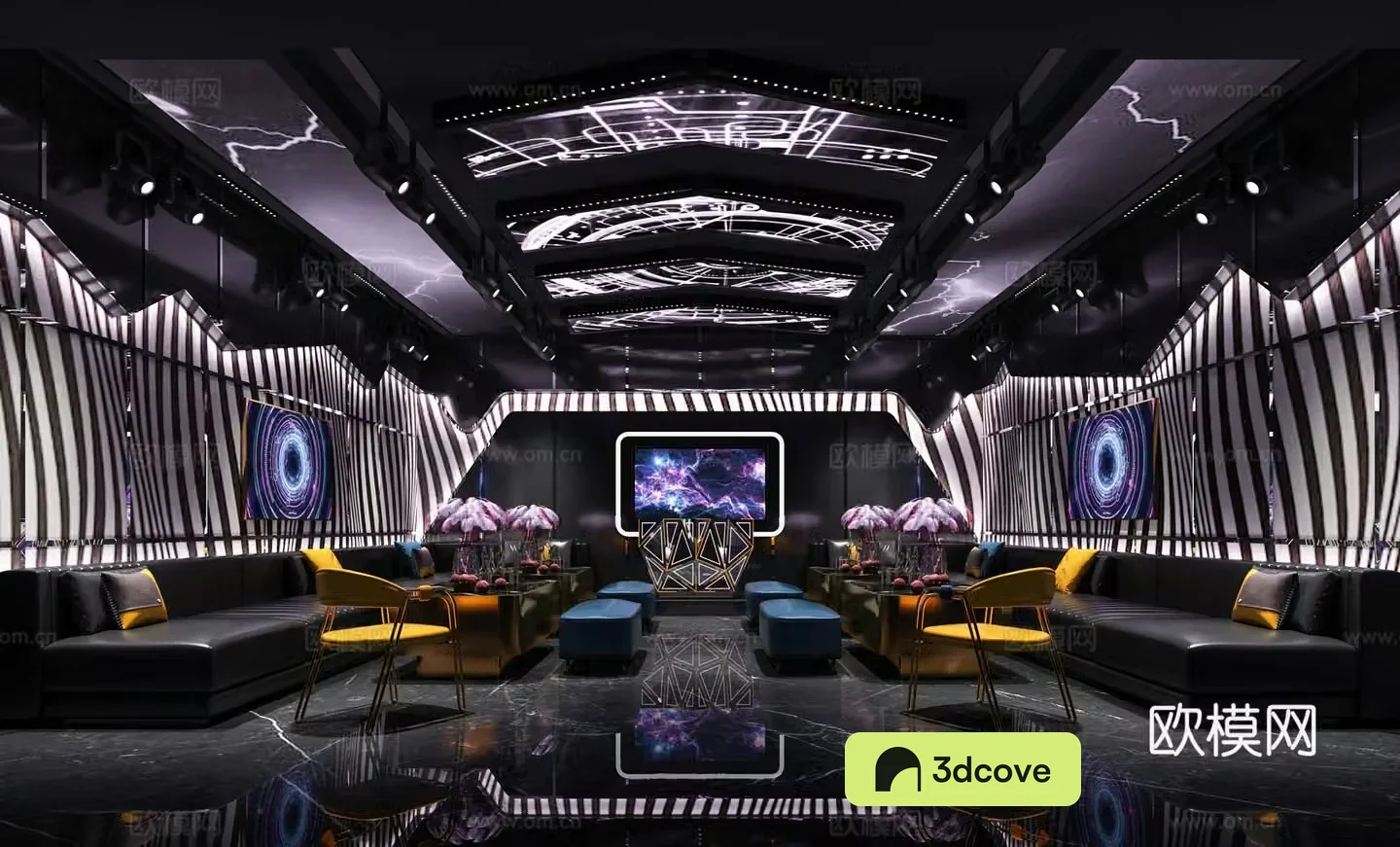 Modern KTV private room party KTV private room