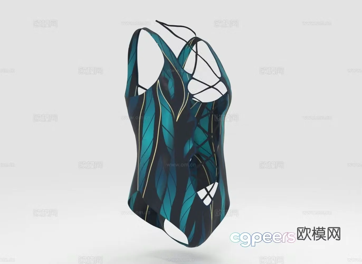Sexy swimsuit 3d model