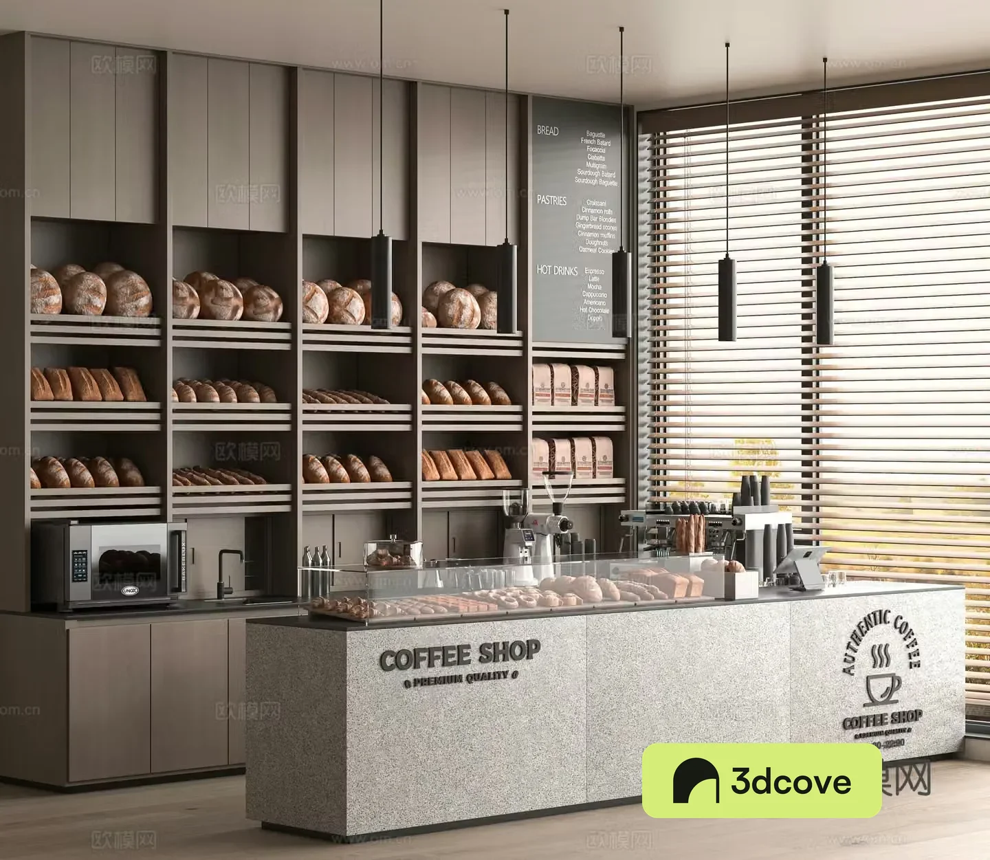 Modern bakery