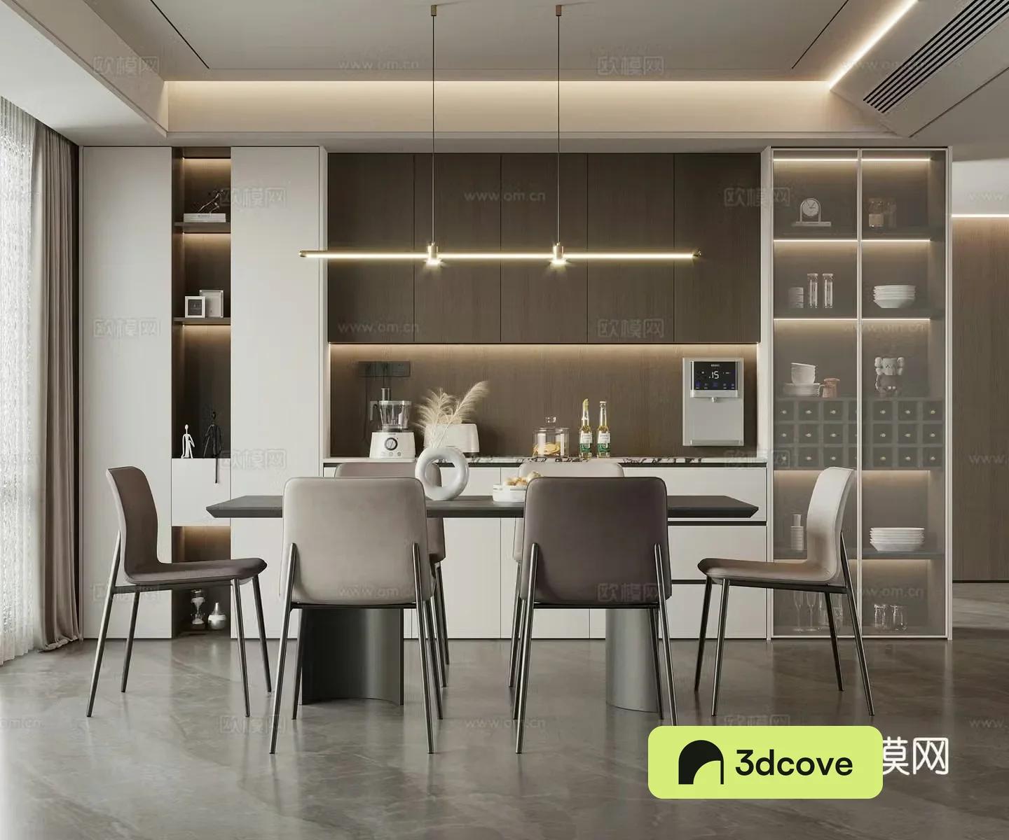 Modern restaurant