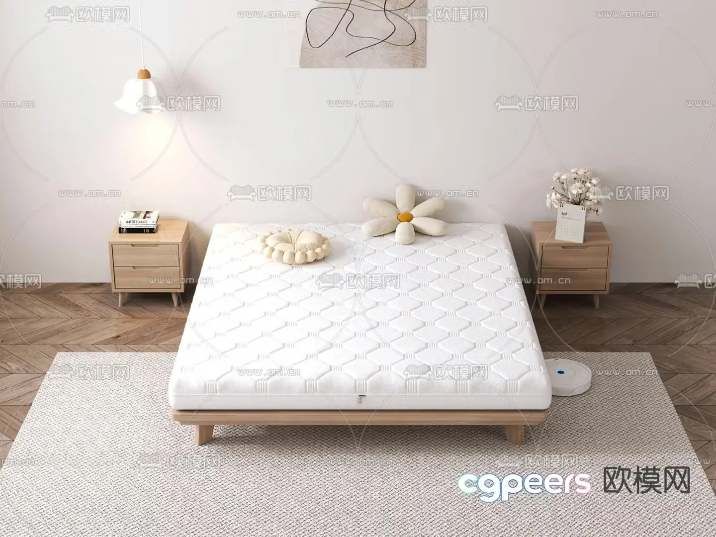 breathable mattress 3d model