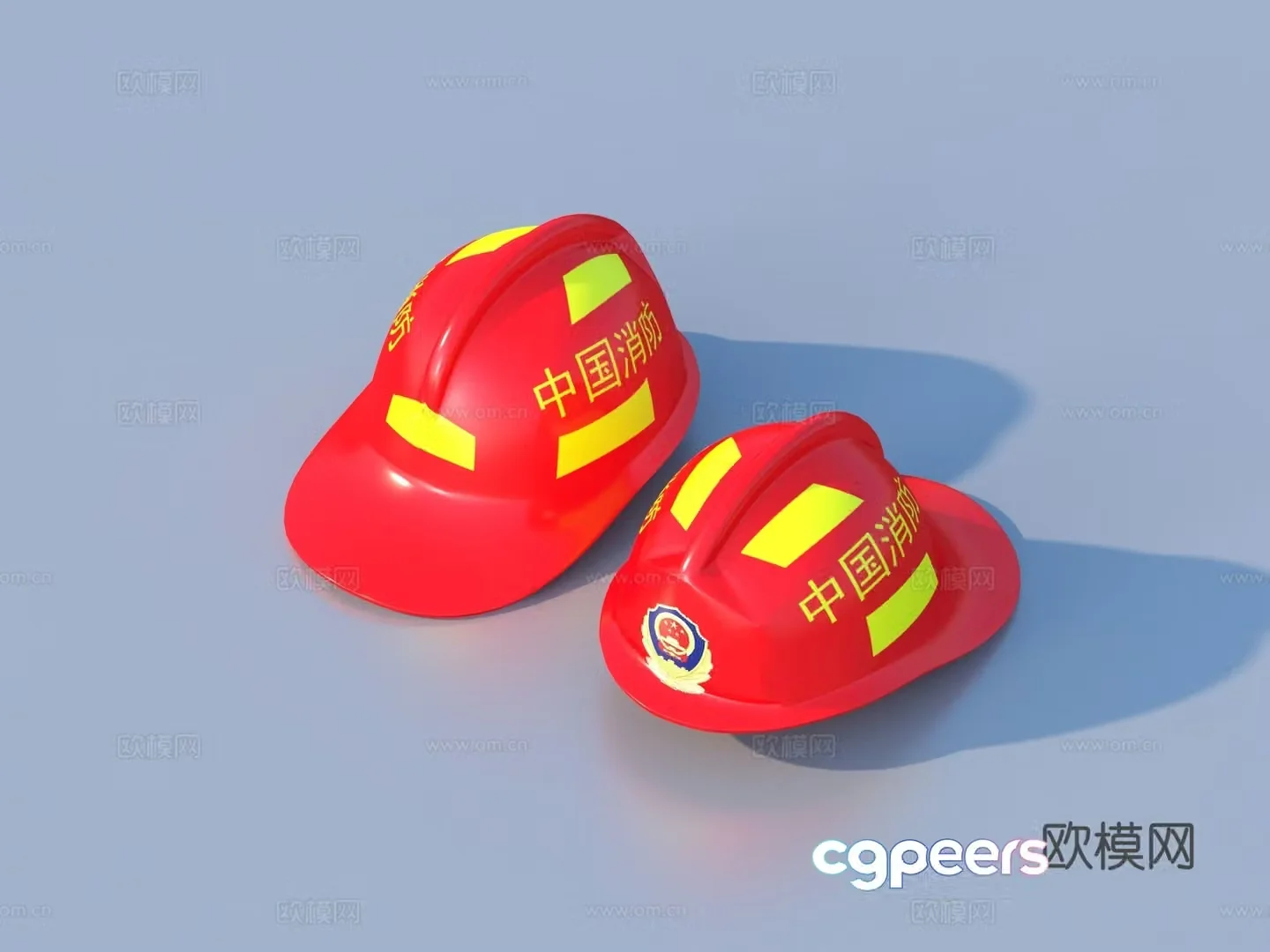 Hat Fire Hat 3d model