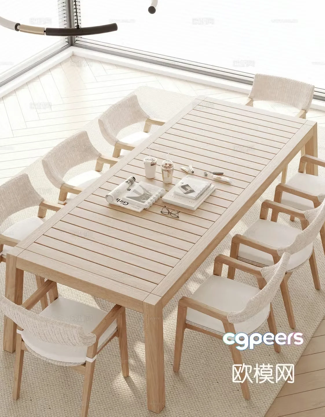 Outdoor tables and chairs camping tables and chairs 3d model