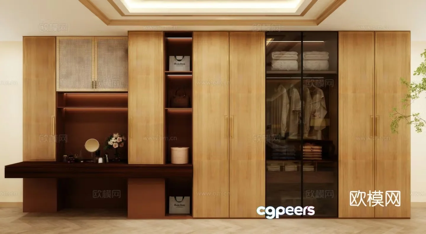 Wardrobe design Wardrobe renderings Wardrobe wardrobe design Wardrobe cabinet 3d model