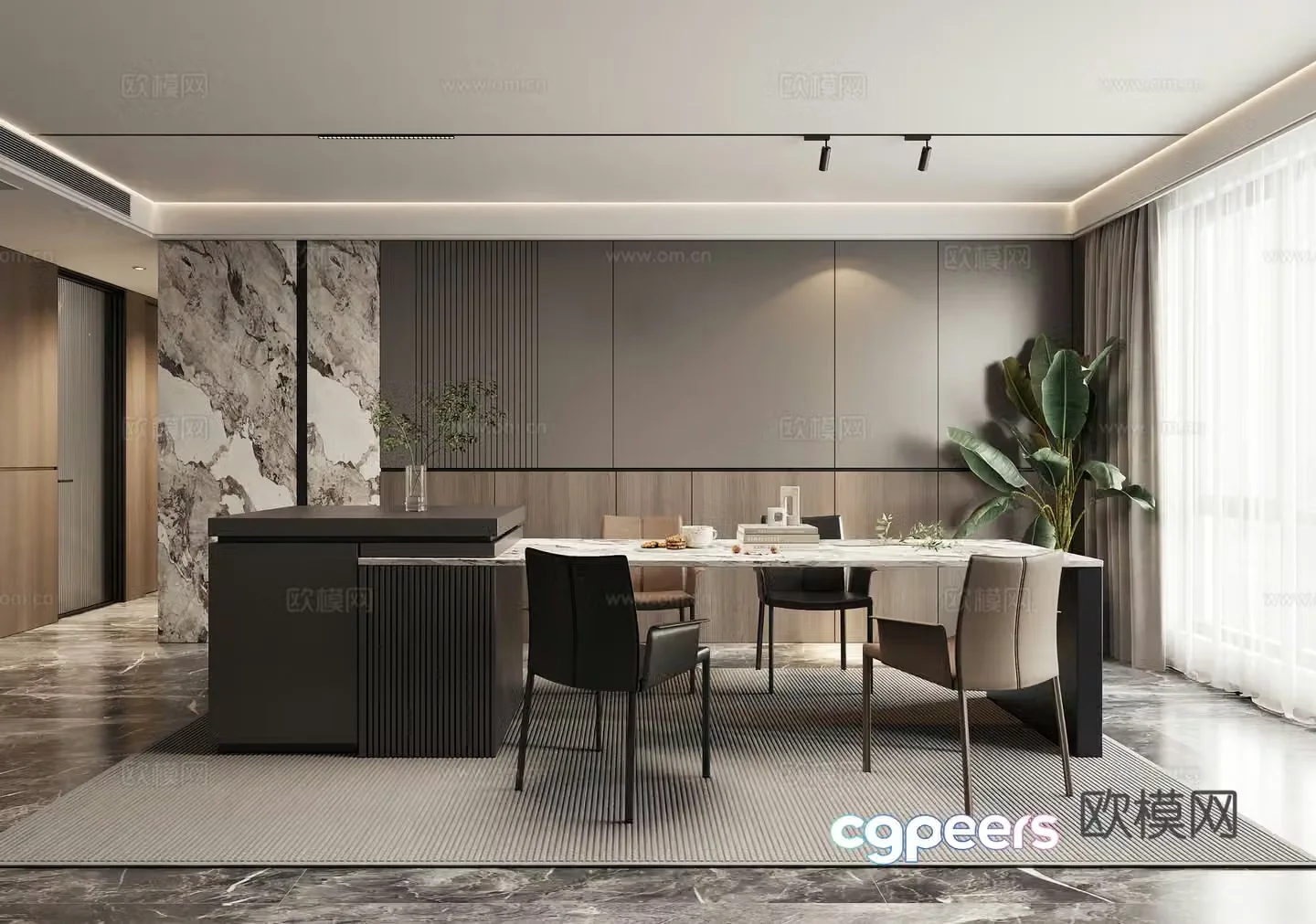 Restaurant 3d model