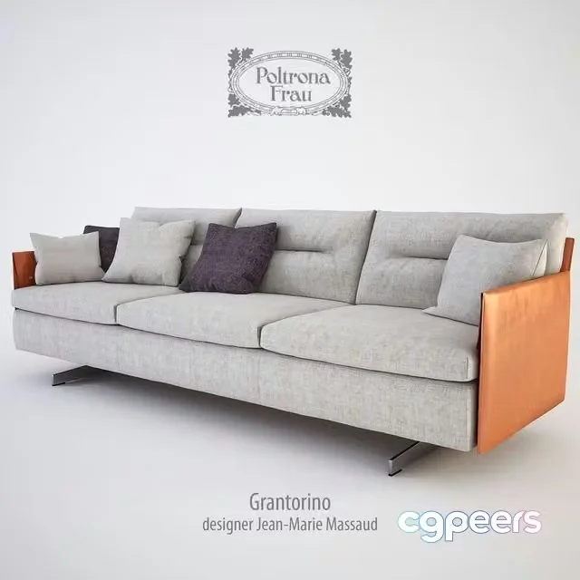 3ds Max Free – poltrona frau grantorino sofa