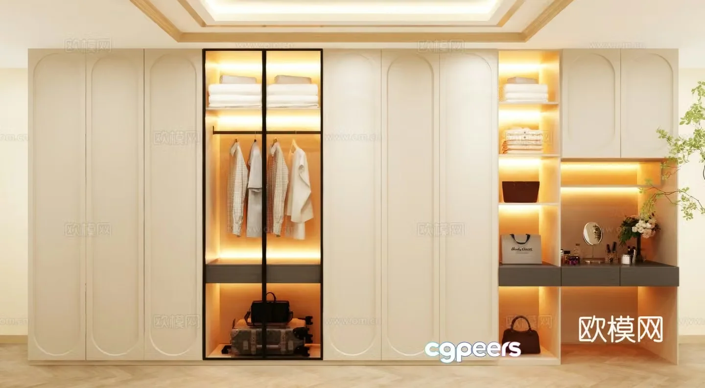 Wardrobe design Wardrobe renderings Wardrobe wardrobe design Wardrobe cabinet 3d model