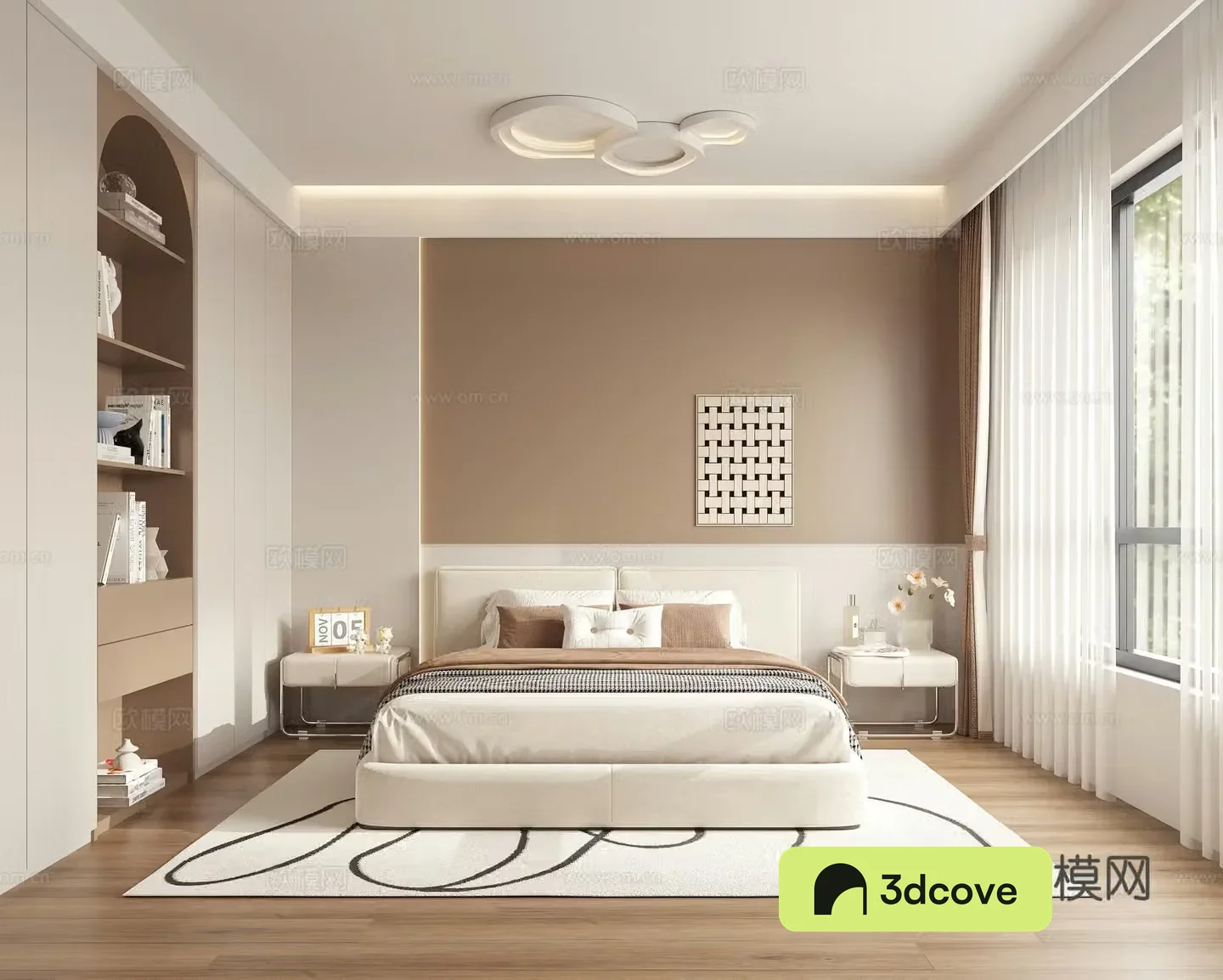 Creamy Bedroom
