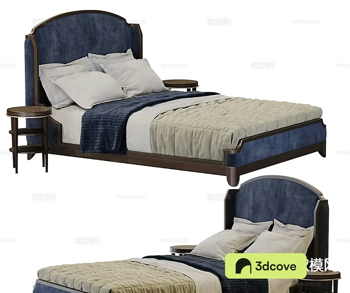 Simple single bed