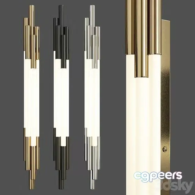 3ds Max Free – org wall sconce