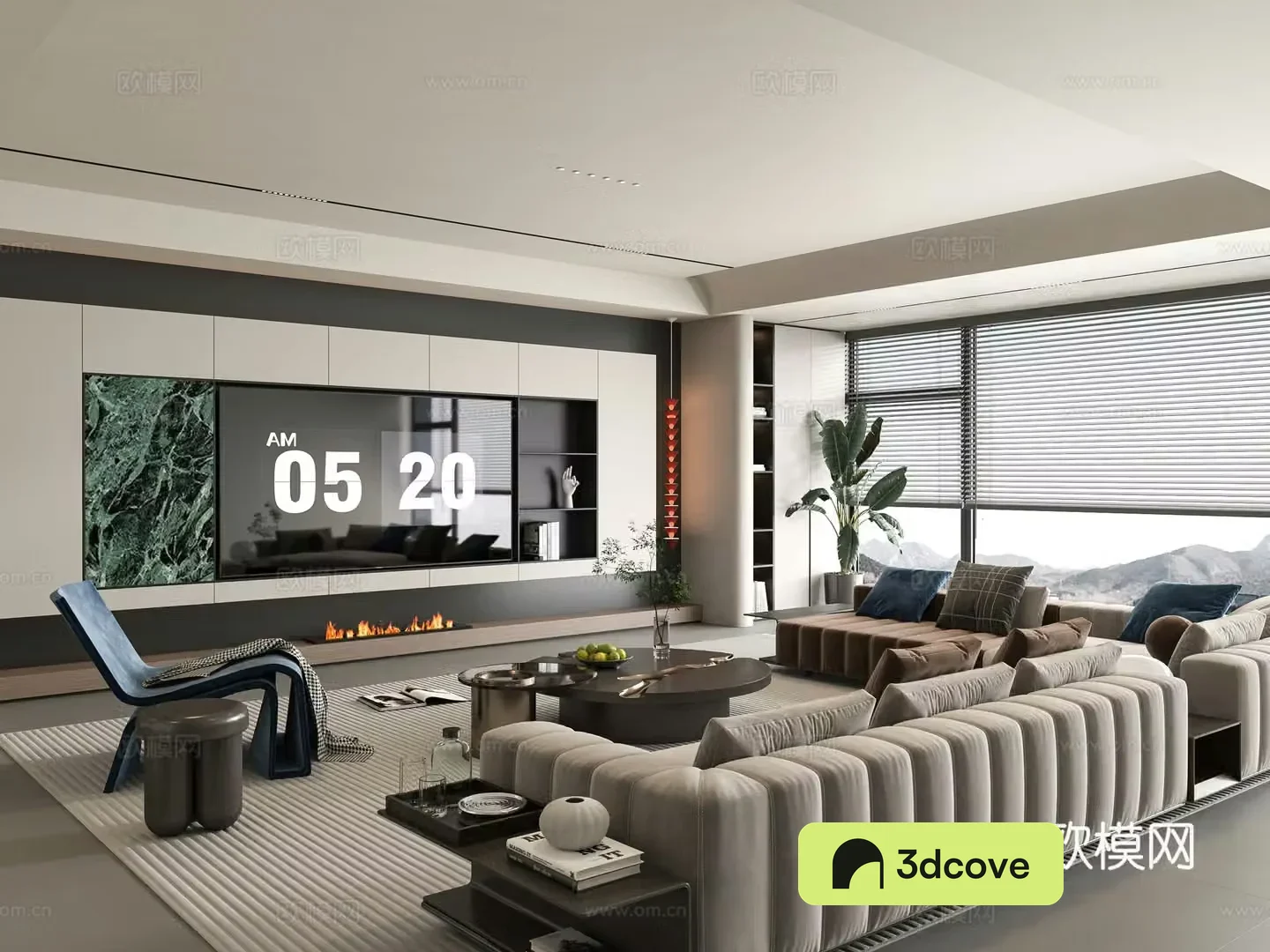Modern living room
