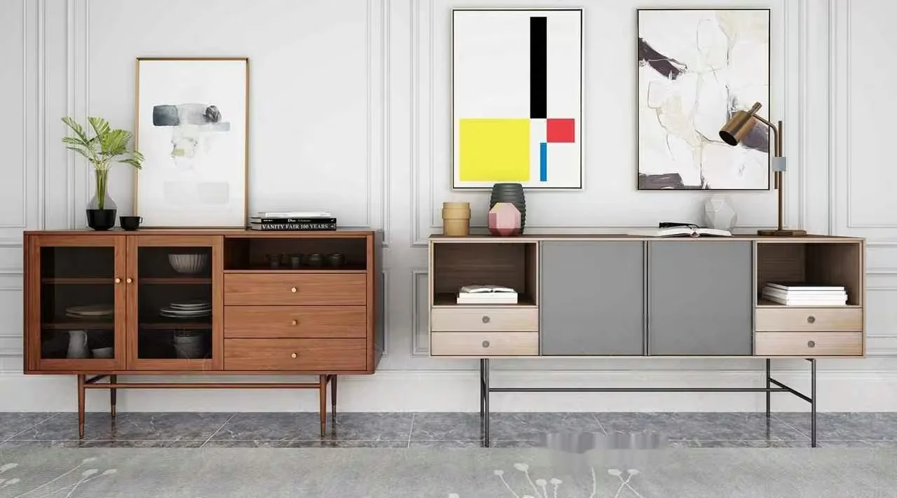 Modern Mid-Century Furniture 3D Model – 1808 – VRAY Render