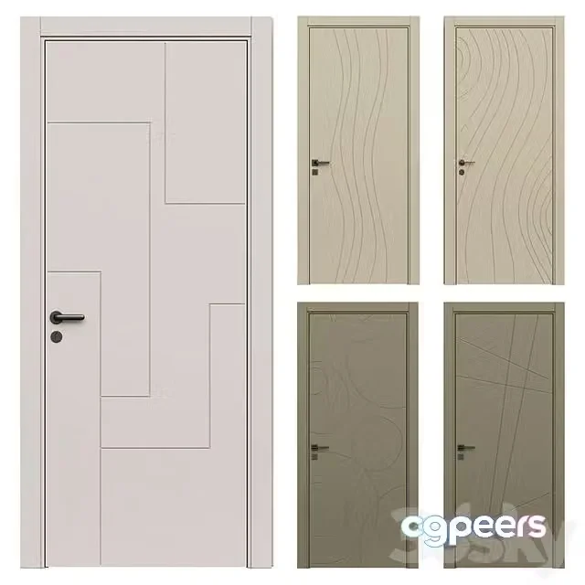 3ds Max Free – Interior Door 088