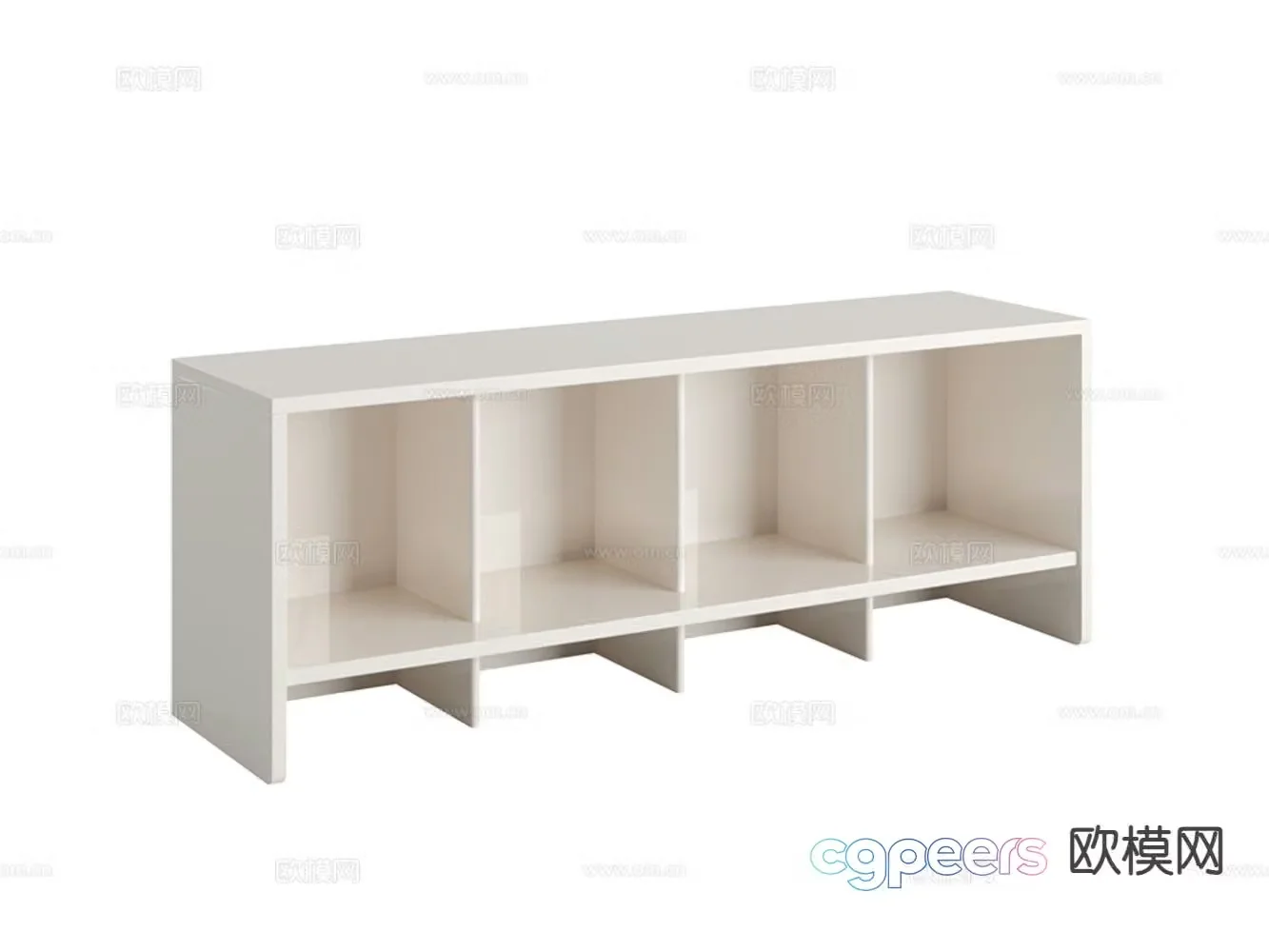 Modern side cabinet entrance cabinet 3d model