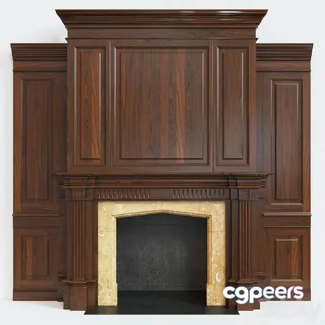 3ds Max Free – Fireplace_02