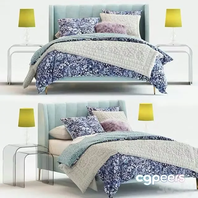 3ds Max Free – Avalon Channel Stitch Bed