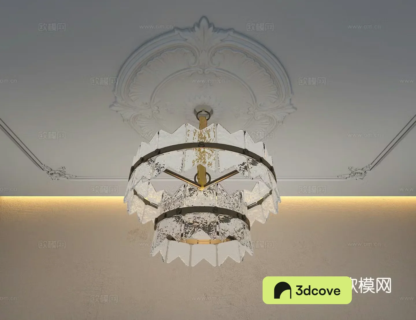 French light luxury chandelier