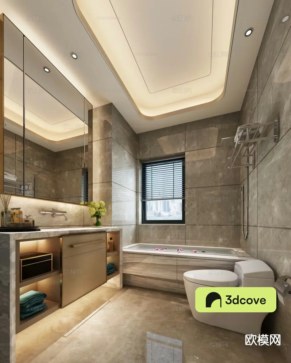 Modern bathroom