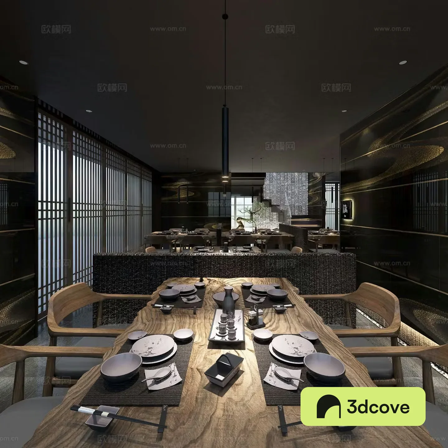 Special Japanese food store restaurant