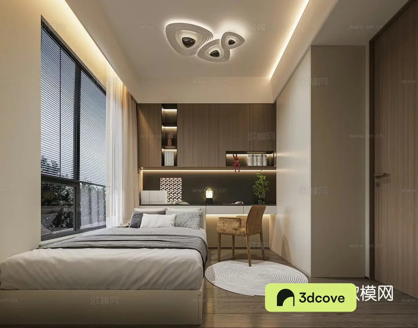 Modern tatami bedroom