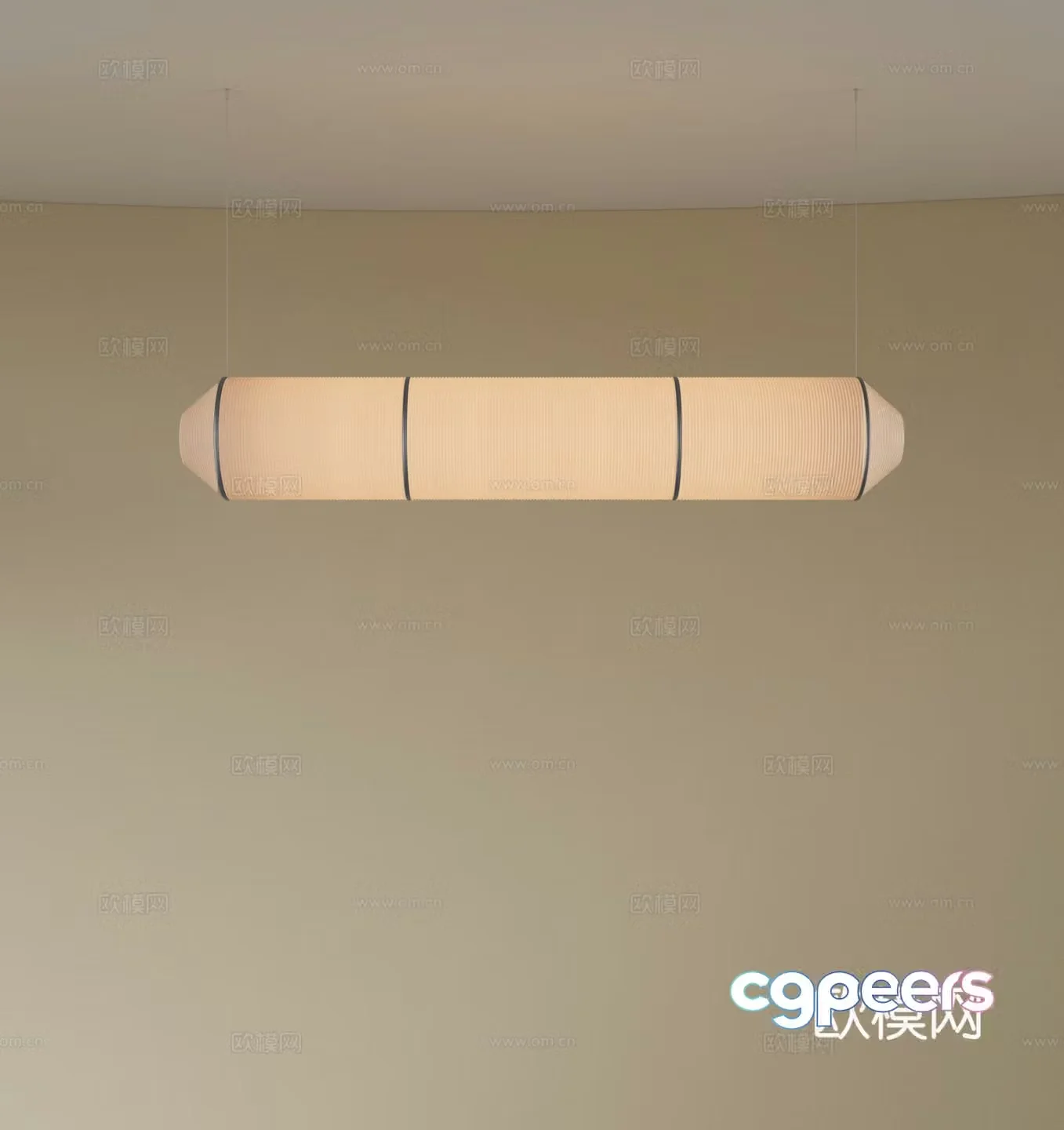 Modern restaurant chandeliers long chandeliers front desk chandeliers bar chandeliers art chandeliers 3D model