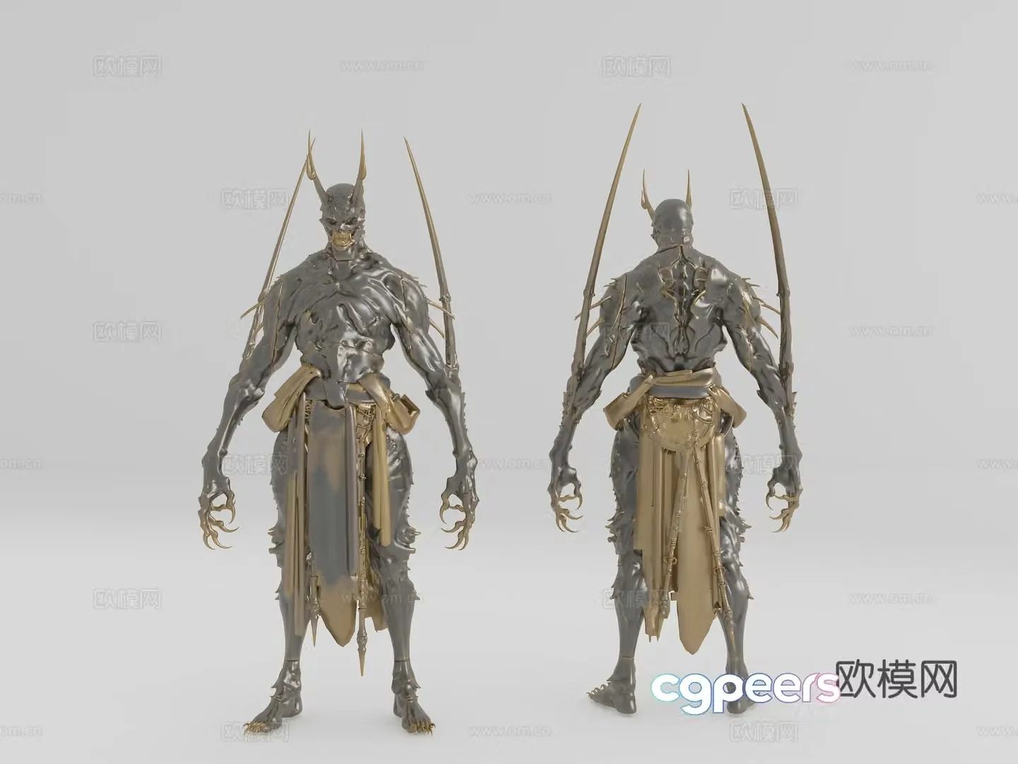 Virtual character ornaments Black myth Wukong ornaments Black myth Yasha ornaments Character figure 3D model