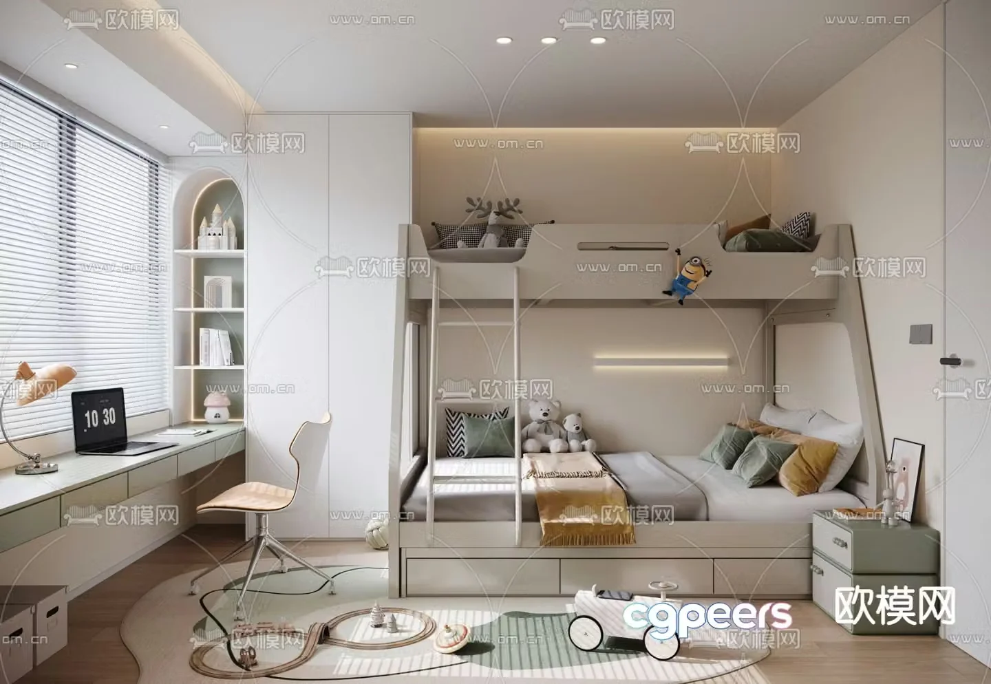 Children’s room 3D model