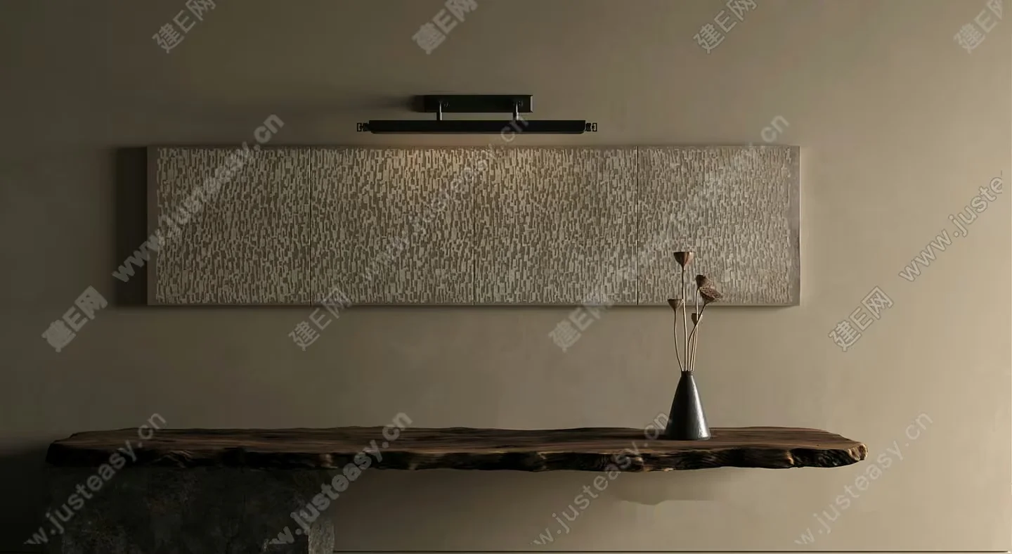 Modern Home Decor 3D Model – 4627 – VRAY Render