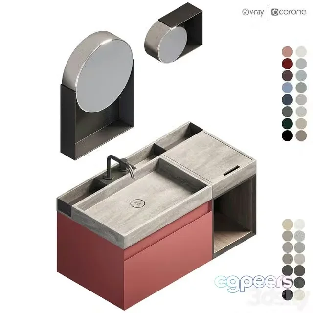 3ds Max Free – Rexa Design Compact living 90 Set 5