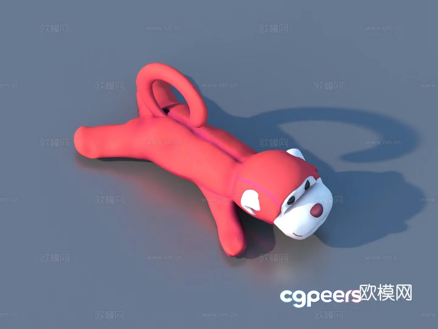 Dog Dog Toy Toy Dog Cartoon Dog 3d Model