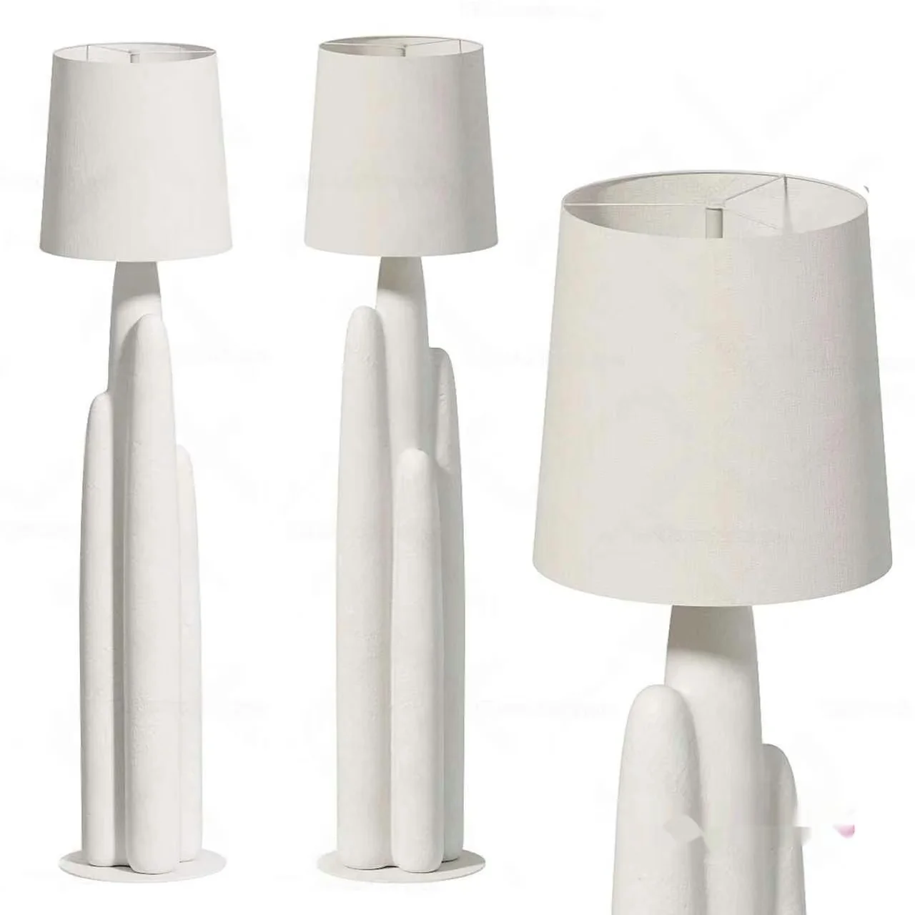 Modern White Lamps 3D Model – 13817 – CORONA Render