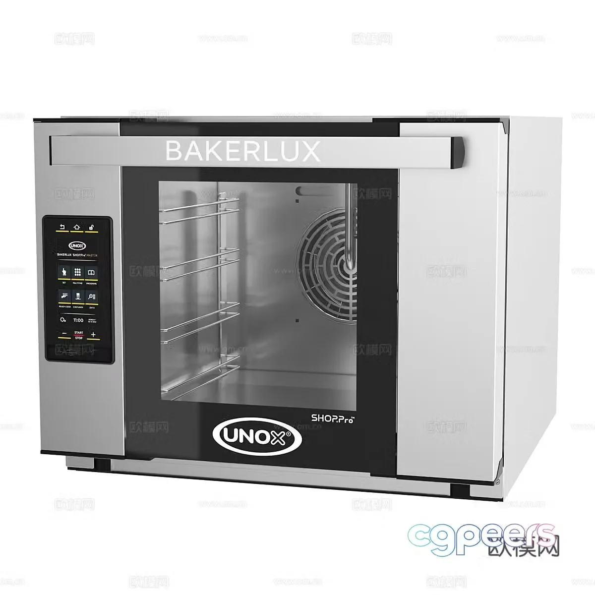 Microwave oven 3d model