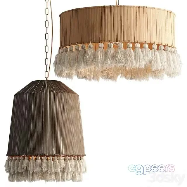 3ds Max Free – Boho Rara Pendant Lamp