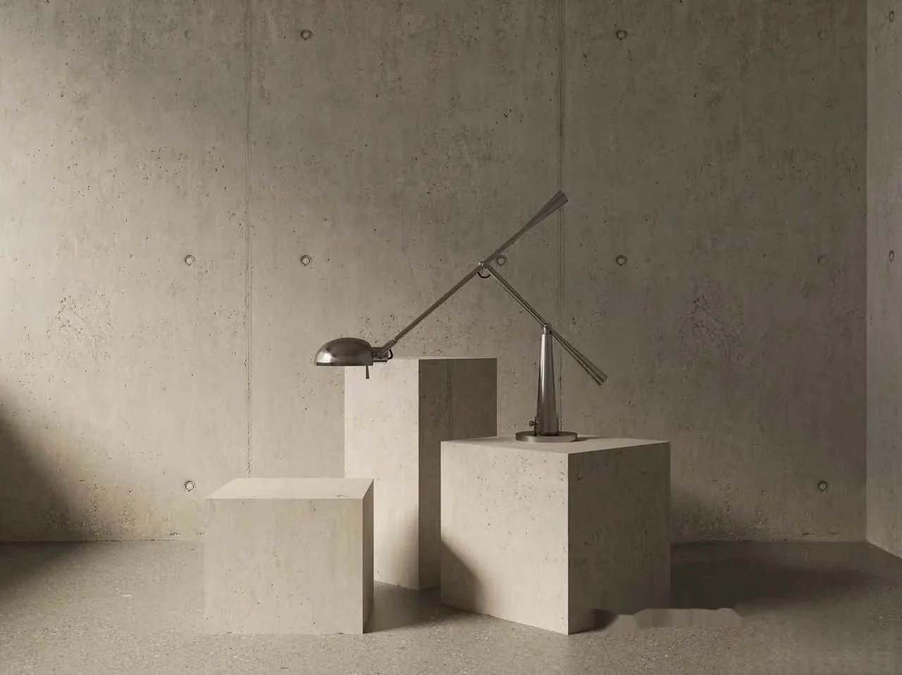 Modern Silver Lamp 3D Model – 22057 – CORONA Render