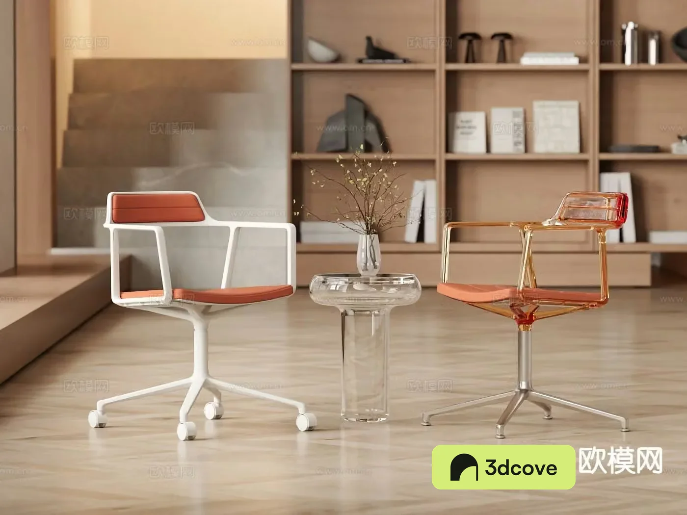 Modern chair leisure chair swivel chair