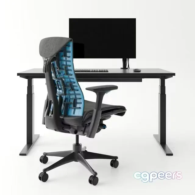3ds Max Free – Herman Miller x Logitech G Embody Gaming Chair