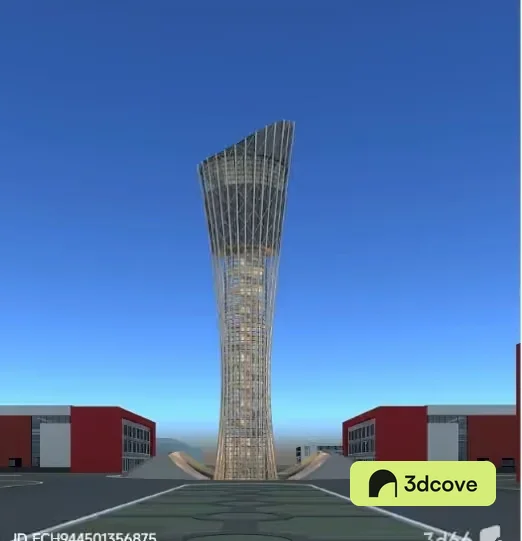 A Tall Futuristic-Looking Tower