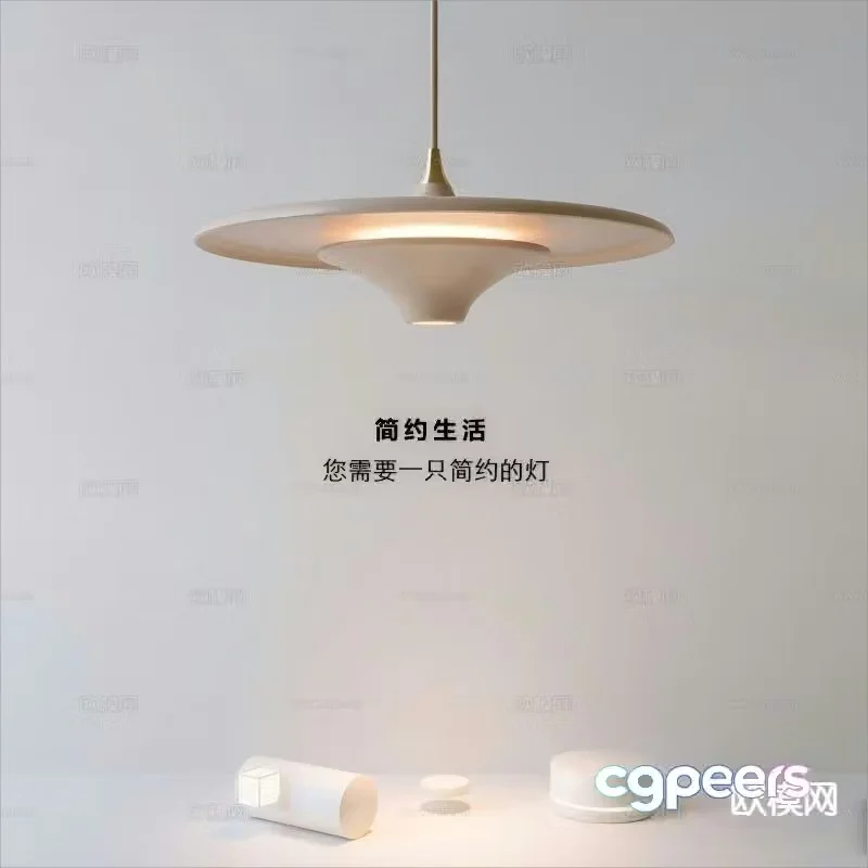 Modern chandelier 3d model