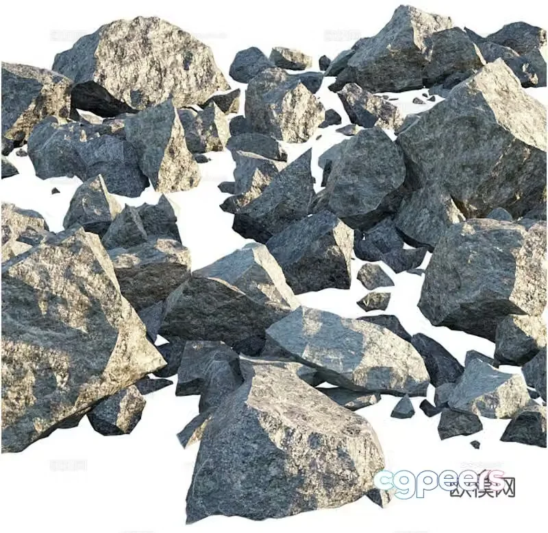 Stone 3d model